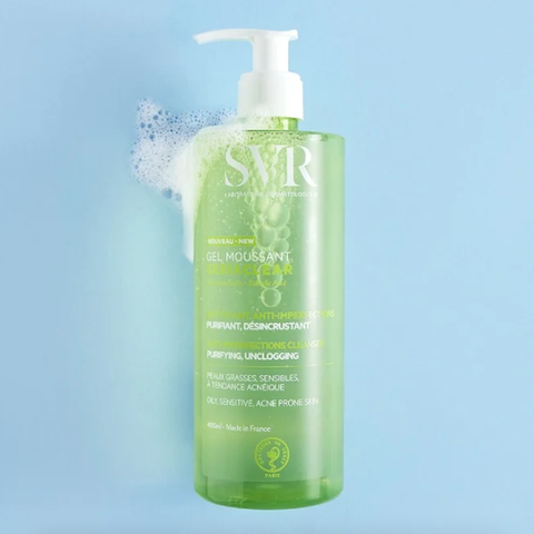 Sữa Rửa Mặt dạng gel cho Da Dầu Mụn SVR Sebiaclear Gel Moussant (400ml)