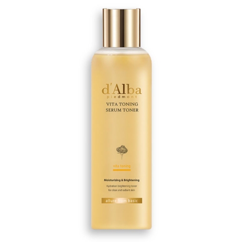 Toner serum d'Alba giúp dưỡng ẩm, cải thiện lỗ chân lông Vita Toning Serum Toner 180ml