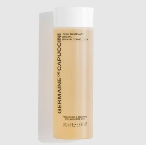 Lotion dành cho da khô lão hóa Essential Toning Lotion Germaine De Capuccini 200ml