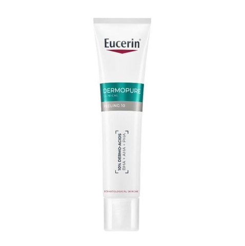 Gel Giảm Mụn và ngăn mụn tái phát Eucerin Dermopure Clinical Peeling 10 40ml