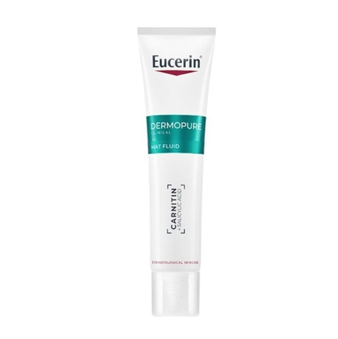 Kem Dưỡng Giúp Làm Giảm Dầu Mụn  Eucerin Dermopure Clinical Mat Fluid 40ml