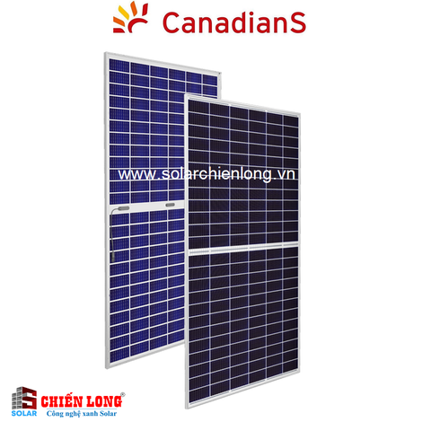 Tấm Pin Năng Lượng Mặt Trời Canadian Cs3u 365p Cong Suất 365w Solar Chiến Long