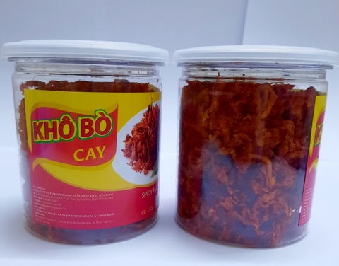 Khô bò cay 150g