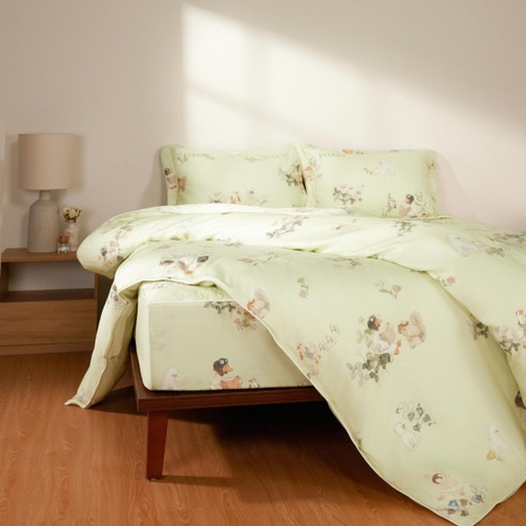 Bộ ga chun chần, chăn bốn mùa CPT26202