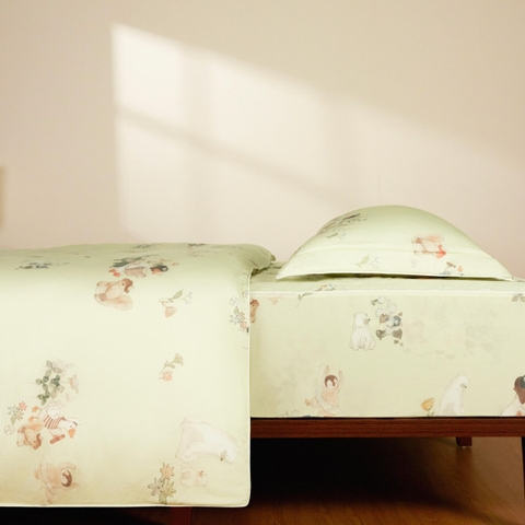 Bộ ga chun chần, chăn đông CPT26202