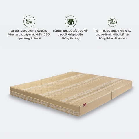 Đệm bông ép Artemis cao cấp