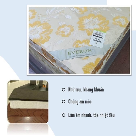 Chức năng của đệm than hoạt tính Everon