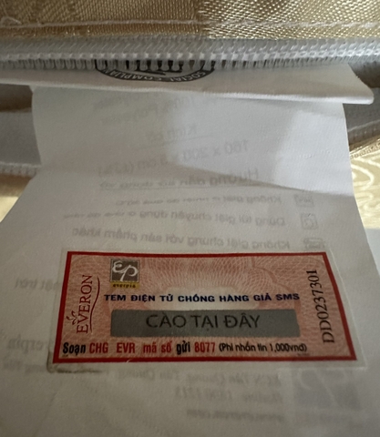 Tem điện tử đệm Everon