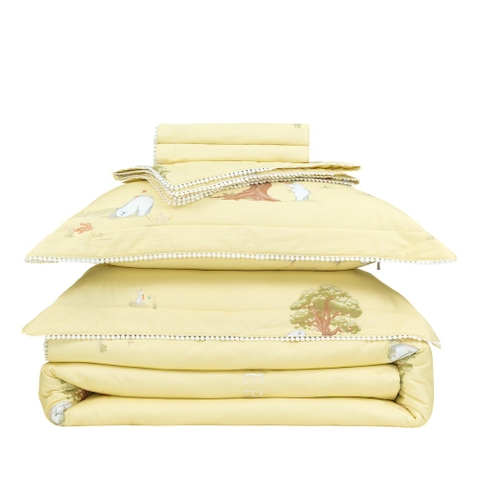 Bộ ga chun chần, chăn 4 mùa CPC 27203