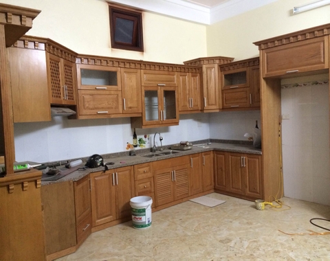 TỦ BẾP SỒI MỸ