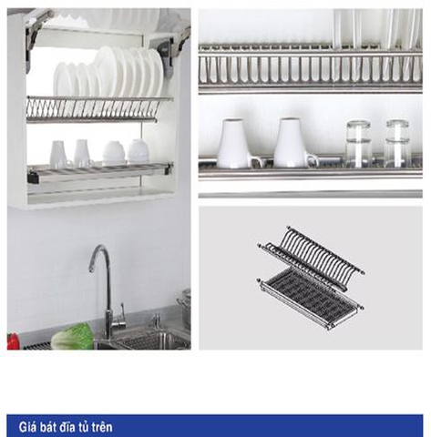 GIÁ ĐỂ BÁT ĐĨA INOX