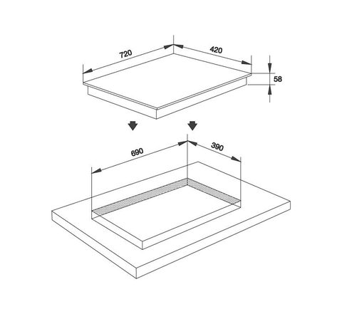 Bếp kết hợp MIR 02