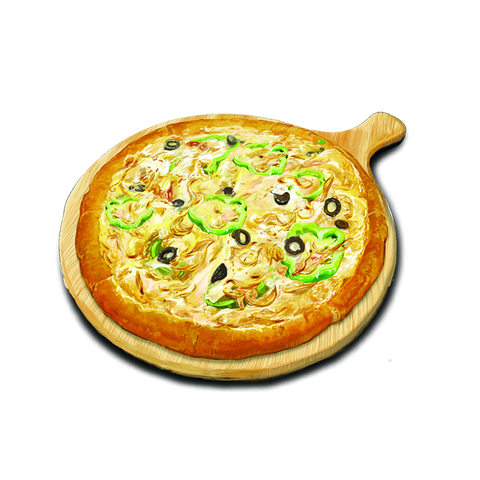 Pizza Gà Sốt Kem