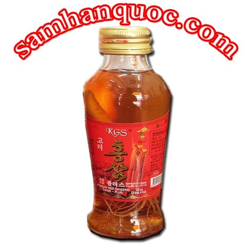 TPCN: Nước Hồng Sâm KGS có củ cao cấp 120ml/chai