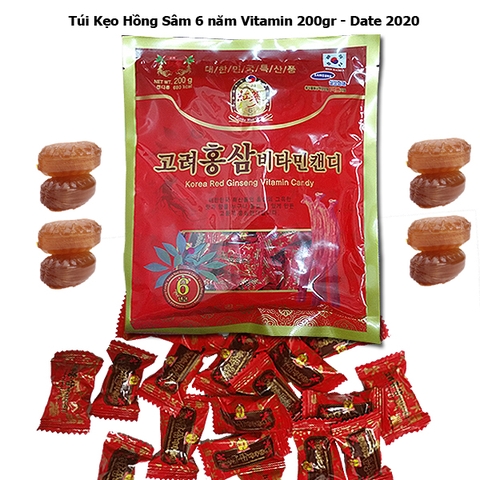 Kẹo Hồng Sâm Vitamin Dream Korea 200 GR