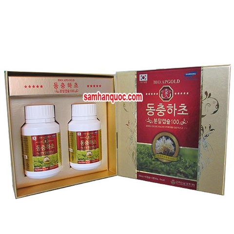 Hộp 120 viên Đông Trùng Hạ Thảo Bio Korea Cao Cấp