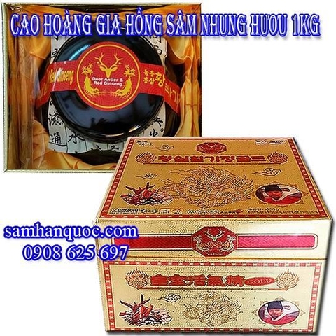 TPCN: Cao hồng sâm hoàng gia Kangwa 1 Kg