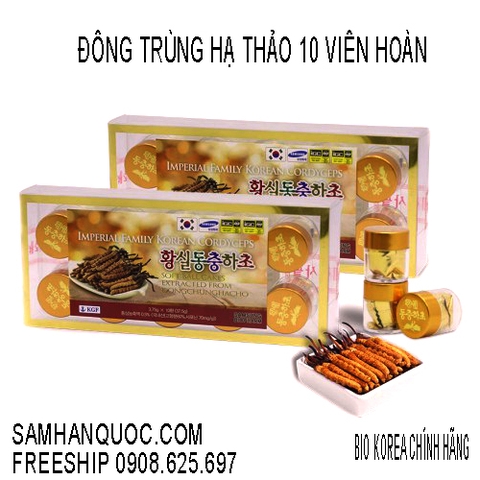 Đông Trùng Hạ Thảo 10 viên hoàn - Bio Korea