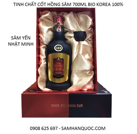 TPCN: Tinh chất Cốt Hồng Sâm BIO 700ml KOREA 100%