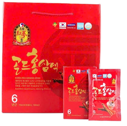 30 gói Nước uống Chiết Xuất Hồng Sâm Dream Hàn Quốc
