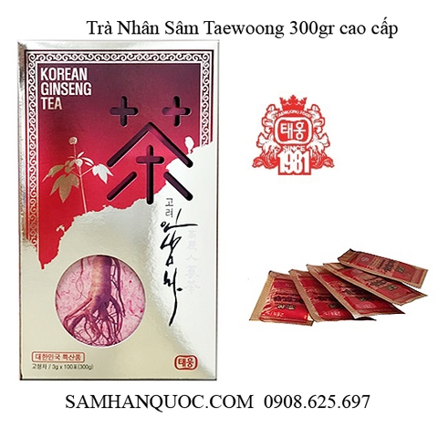 Trà Nhân Sâm Taewoong 300gr cao cấp