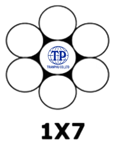Cáp cứng viễn thông 1x7