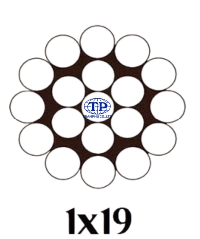 Cáp cứng viễn thông 1x19