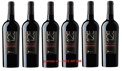 VANG Ý 125 PRIMITIVO DEL SALENTO 14%VOL CHÍNH HÃNG GIÁ CỰC TỐT