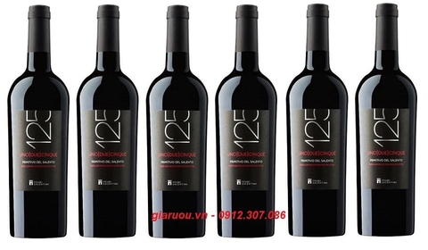 VANG Ý 125 PRIMITIVO DEL SALENTO 14%VOL BÁN RẺ NHẤT
