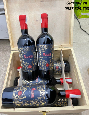 BÁN VANG Ý MAGNUS VINO ROSSO 17 ĐỘ GIÁ TỐT NHẤT