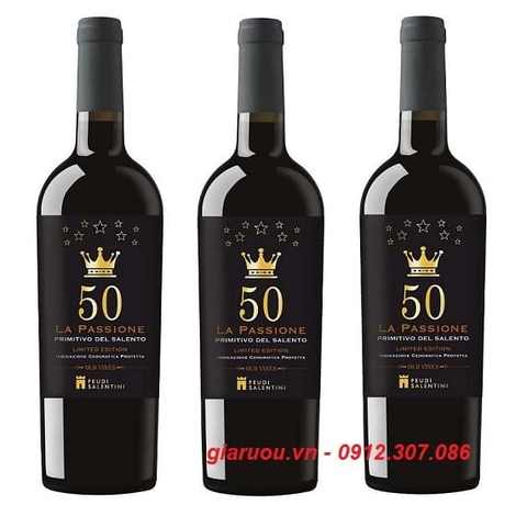 Ở ĐÂU BÁN VANG Ý 50 LA PASSIONE PRIMITIVO DEL SALENTO GIÁ TỐT NHẤT