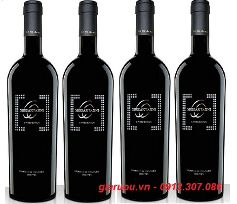 CHUYÊN CUNG CẤP VANG Ý 60 SESSANTANNI LIMITED EDITION GIÁ CỰC RẺ