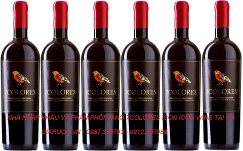 NHÀ NHẬP KHẨU VÀ PHÂN PHỐI VANG CHILE 7COLORES ICON WINE TẠI VIỆT NAM