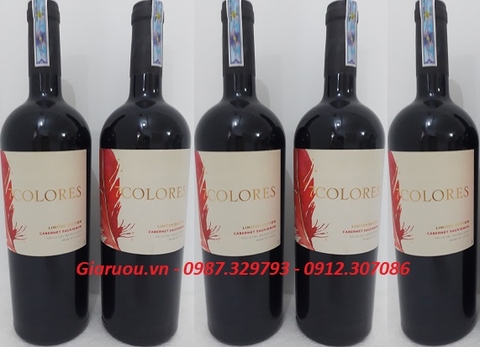 RƯỢU VANG CHILE RẤT NGON 7COLORES LIMITED EDITION CABERNET SAUVIGNON