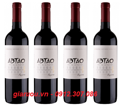 NHÀ CUNG CẤP VANG CHILE ABTAO RESERVA CABERNET SAUVIGNON GIÁ CỰC RẺ