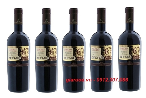 VANG Ý ARCHE PRIMITIVO DI MANDURIA ƯU ĐÃI GIÁ CỰC RẺ TẠI GIARUOU.VN