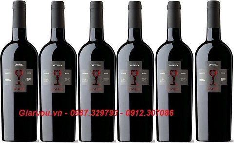 NHÀ PHÂN PHỐI VANG Ý ARTETICA SALENTO ROSSO GIÁ RẺ NHẤT