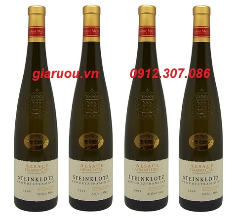 PHÂN PHỐI VANG PHÁP ARTHUR METZ STEINKLOTZ ALSACE GRAND CRU GIÁ RẺ