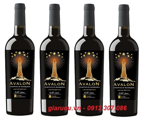 BÁN BUÔN RƯỢU VANG Ý GIÁ TỐT NHẤT - AVALON PRIMITIVO DI MANDURIA