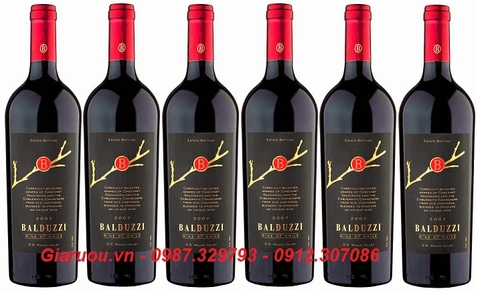 BÁN RƯỢU VANG BALDUZZI ULTRA B GIÁ RẺ NHẤT