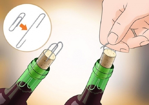 5 mẹo mở rượu vang không cần khui