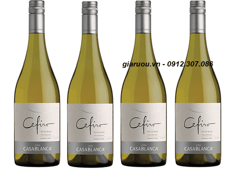 GIÁ ƯU ĐÃI: 255.000đ - VANG CEFIRO CASABLANCA RESERVA CHARDONNAY