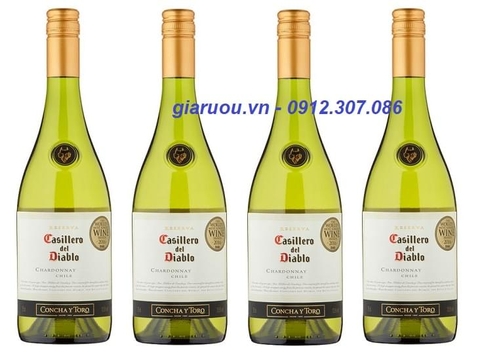 BÁN BUÔN VANG CHILE CASILLERO DEL DIABLO CHARDONNAY GIÁ TỐT