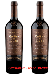 NHÀ CUNG CẤP VANG CHILE CASILLERO DEL DIABLO LEYENDA GIÁ RẺ NHẤT