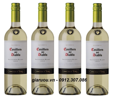 PHÂN PHỐI VANG CHILE CASILLERO DEL DIABLO SAUVIGNON BLANC