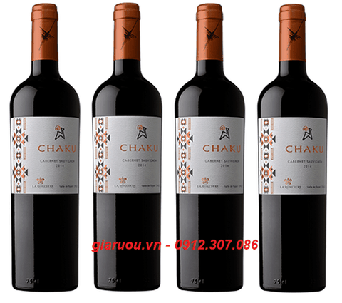 VANG CHILE CHAKU CABERNET SAUVIGNON BÁN RẺ NHẤT
