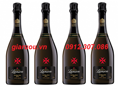 CHAMPAGNE PHÁP LANSON EXTRA AGE BRUT - HÀNG CHẤT GIÁ SỐC