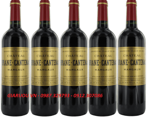 PHÂN PHỐI VANG PHÁP CHATEAU BRANE CANTENAC MARGAUX RẺ NHẤT