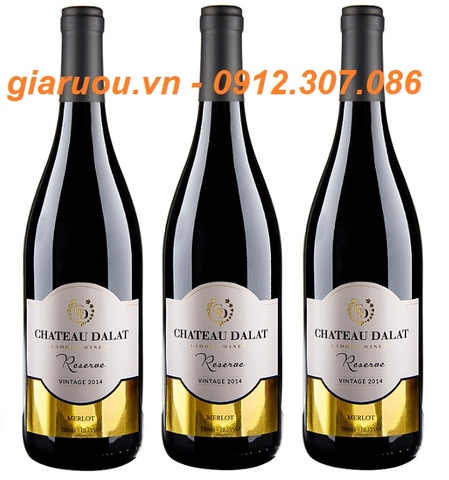 VANG CHATEAU DALAT RESERVA CHUYÊN PHỤC VỤ TIỆC CƯỚI GIÁ SIÊU RẺ