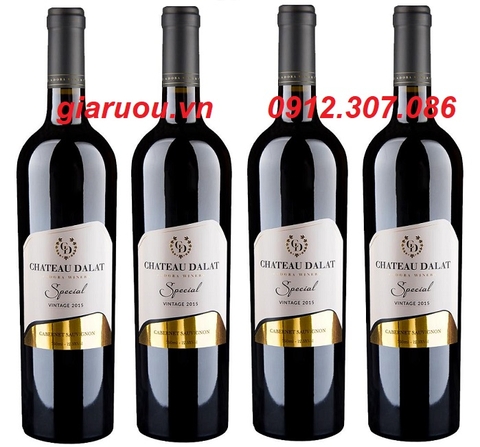 VANG CHATEAU DALAT SPECIAL CABERNET SAUVIGNON MUA Ở ĐÂU GIÁ RẺ NHẤT